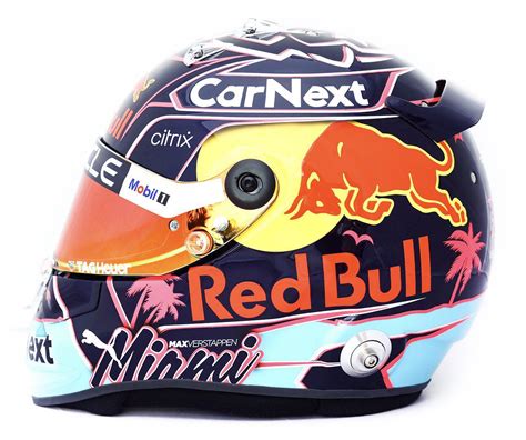 max verstappen miami helmet.